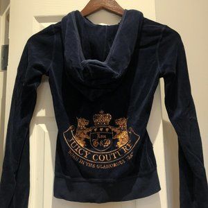 Juicy Coutoure Velour Zip-up Jacket